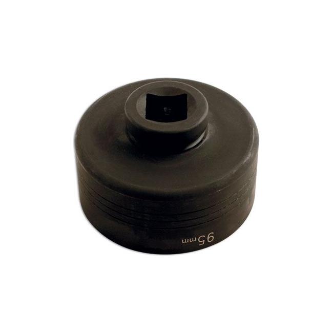 Laser Front Hub Nut Socket 95mm 8pt 1"D - for Scania 5043 Laser - Town Tools 