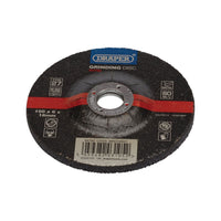 Draper DPC Metal Grinding Disc, 100 x 6 x 16mm 94792