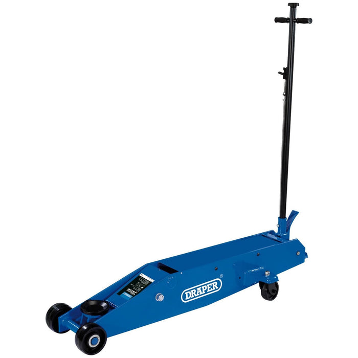 Draper Long Chassis Trolley Jack, 10 Tonne 03494 Draper - Town Tools 