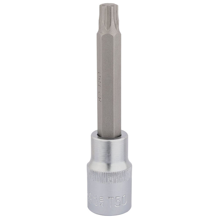 Draper TX-STAR Socket Bit, 1/2" Sq. Dr., T50 x 100mm 16318 Draper - Town Tools 