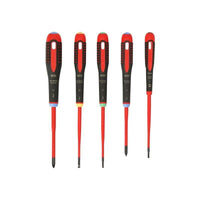 Bahco BE-9872SL ERGO™ VDE Insulated Screwdriver Set, 5 Piece