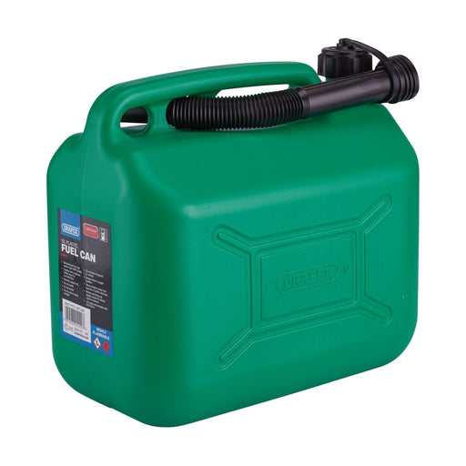 Draper Plastic Fuel Can, 10L, Green 09055 Draper - Town Tools 