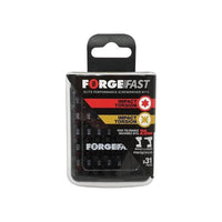 Forgefix ForgeFast PZ/TX Compatible Impact Bit Set, 31 Piece