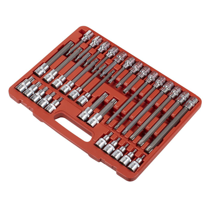 Sealey Premier Premier TRX-Star* Socket Bit Set 1/2"Sq Drive 32pc AK2194 Sealey Premier - Town Tools 