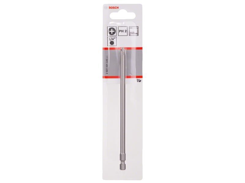 Bosch Powertool Accessories Extra Hard Screwdriver Bit PH2 x 152mm Bosch Powertool Accessories - Town Tools