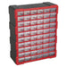 Sealey Cabinet Box 60 Drawer Red/Black APDC60R Sealey - Town Tools 