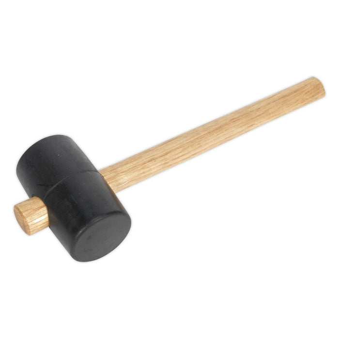 Sealey Rubber Mallet 1lb Black RMB16 Sealey - Town Tools 