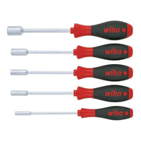 Wiha SoftFinish® Hex Nut Driver Set, 5 Piece