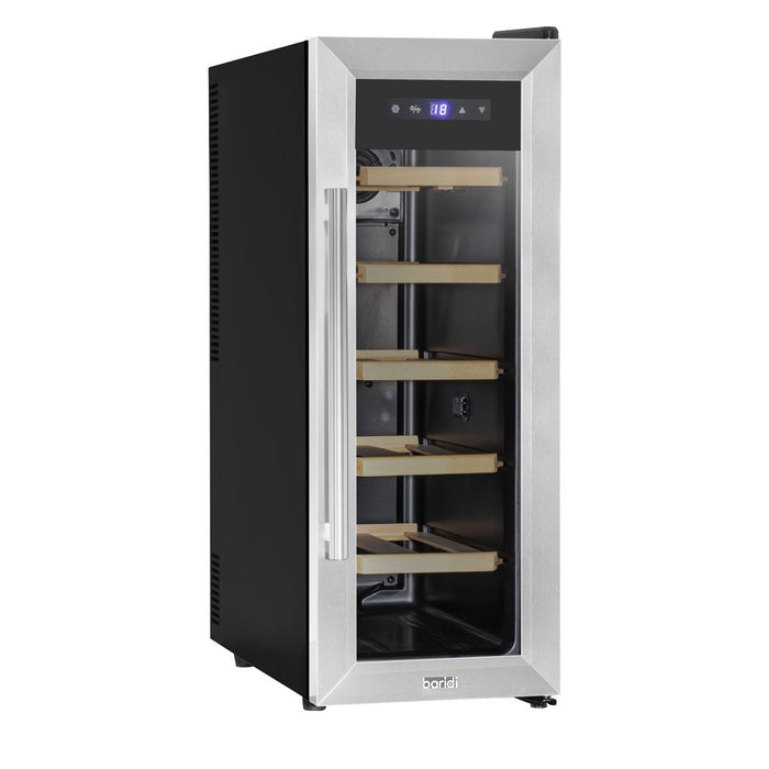 Baridi 12 Bottle Wine Fridge & Cooler - Stainless Steel DH74 Baridi - Town Tools 