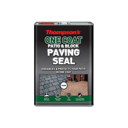 Ronseal Thompson's One Coat Patio & Block Paving Seal 5 litre Ronseal - Town Tools