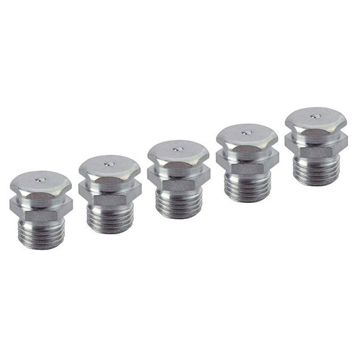 Faithfull Grease Nipple Button 1/4in BSP (Pack 5) Faithfull - Town Tools