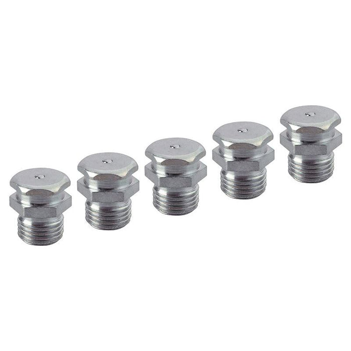 Faithfull Grease Nipple Button 1/4in BSP (Pack 5) Faithfull - Town Tools