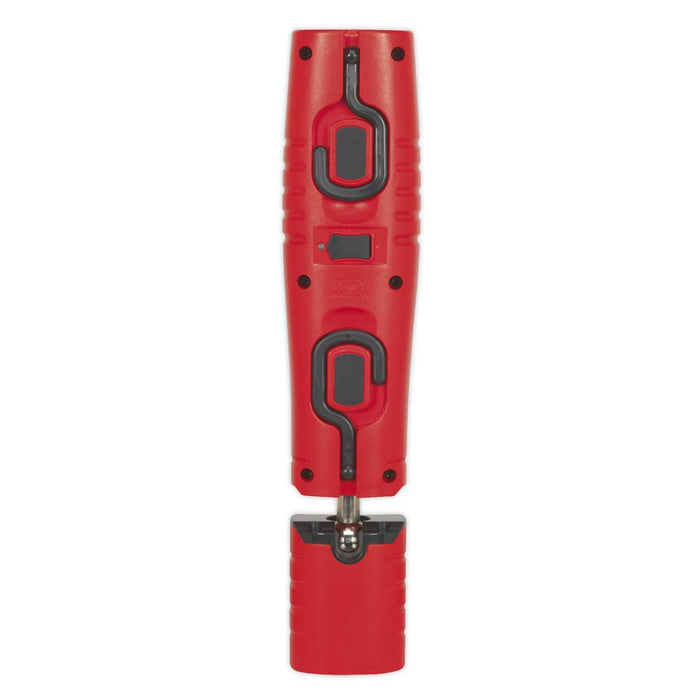 Sealey Rechargeable 360 Inspection Light 7 SMD & 3W SMD LED Red Lithium-ion Sealey - Town Tools 