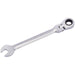 Draper HI-TORQ Metric Flexible Head Ratcheting Combination Spanner, 10mm Draper - Town Tools 