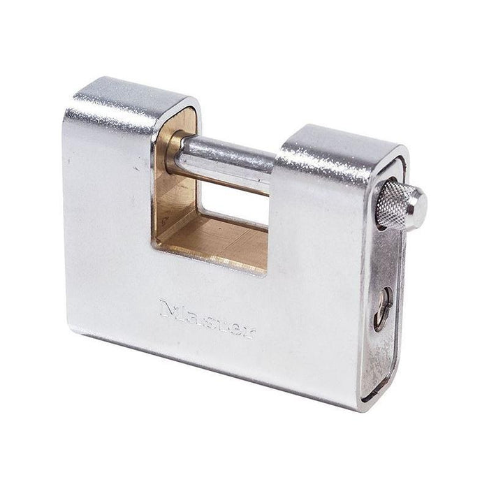 Master Lock Armoured 90mm Zinc Body Shutter Padlock Master Lock - Town Tools