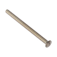 Forgefix Socket Screw Slotted Raised Head Nickel Plated 3.5 x 50mm Bag 100