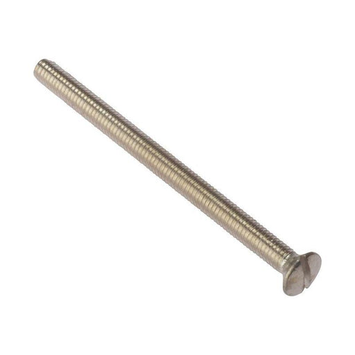 Forgefix Socket Screw Slotted Raised Head Nickel Plated 3.5 x 50mm Bag 100 ForgeFix - Town Tools