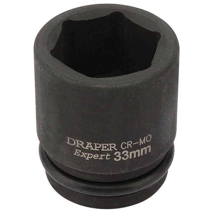 Draper HI-TORQ 6 Point Impact Socket, 3/4" Sq. Dr., 33mm 93259