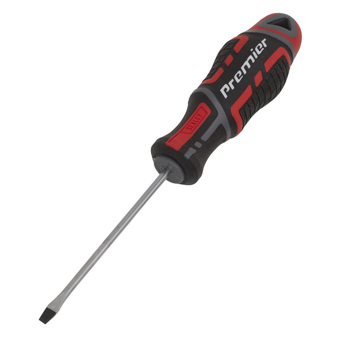 Sealey Premier Premier GripMAX Slotted Screwdriver 3 x 75mm AK4351 Sealey Premier - Town Tools 