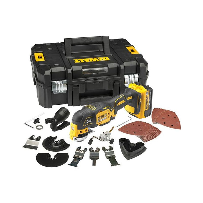Dewalt Power Tools DCS355M1 XR Brushless Oscillating Multi-Tool 18V 1 x 4.0Ah Li-ion DeWALT Power Tools - Town Tools