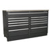 Sealey Premier Premier Storage System with Stainless Worktop 3.3m APMSCOMBO2SS Sealey Premier - Town Tools 
