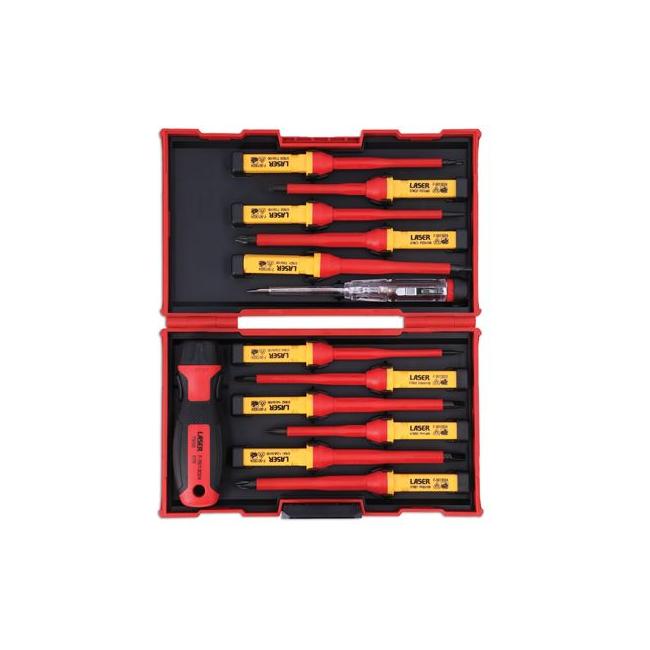 Laser Insulated Screwdriver Set 13pc 7939