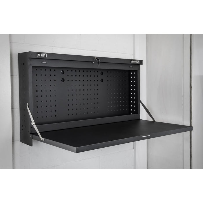 Superline Pro Superline PRO Wall Mounting Foldable Workbench 1100mm APWMW02 Superline Pro - Town Tools 