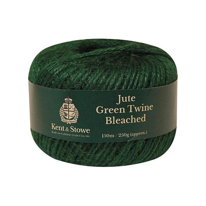 Kent & Stowe Jute Twine Bleached Green 150m (250g) Kent & Stowe - Town Tools