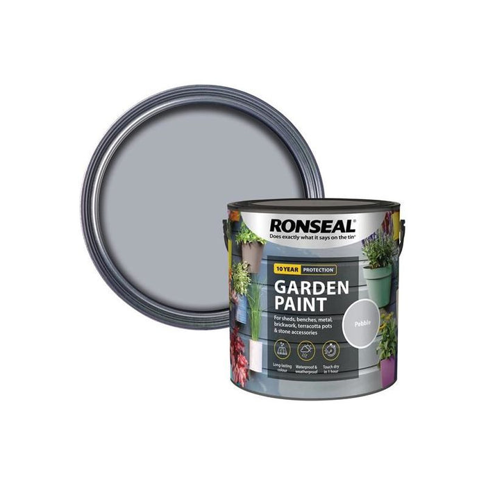 Ronseal Garden Paint Pebble 2.5 litre Ronseal - Town Tools