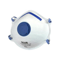 Scan Moulded Disposable Mask Valved FFP2 Protection (Pack 3)