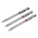 Sealey Power Tool Bit Phillips #1 Colour-Coded S2 75mm Pack of 3 AK210510 Sealey - Town Tools 