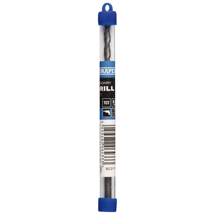 Draper TCT Masonry Drill Bit, 6.5 x 150mm Draper - Town Tools