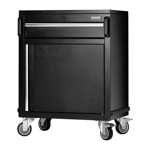 Draper Bunker Modular Power Tool Mobile Cabinet, 1 Drawer, 1 Door, 646mm Draper - Town Tools