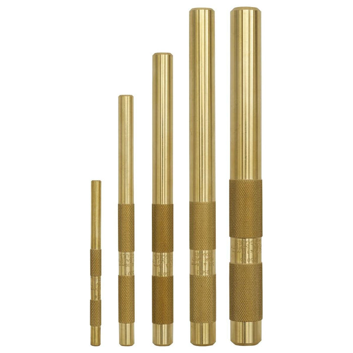 Sealey Brass Punch Set 5pc AKB05 Sealey - Town Tools 