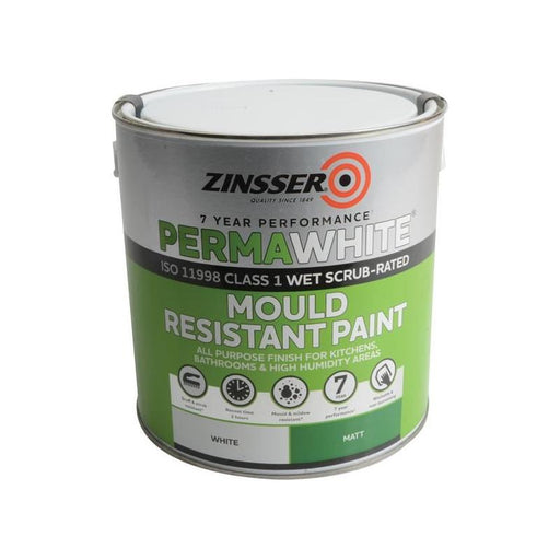 Zinsser Perma-White® Interior Paint Matt 2.5 litre Zinsser - Town Tools