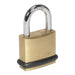 Sealey Brass Body Padlock 30mm PL200 Sealey - Town Tools 