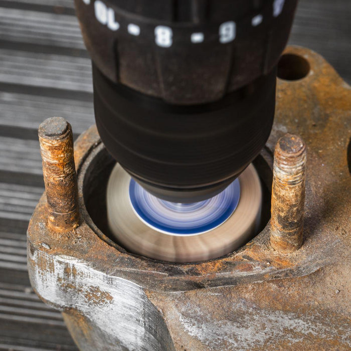 Sealey 40 x 30mm Abrasive Flap Wheel on 6mm Shaft Assorted Grit - Pack of 5 Sealey - Town Tools 