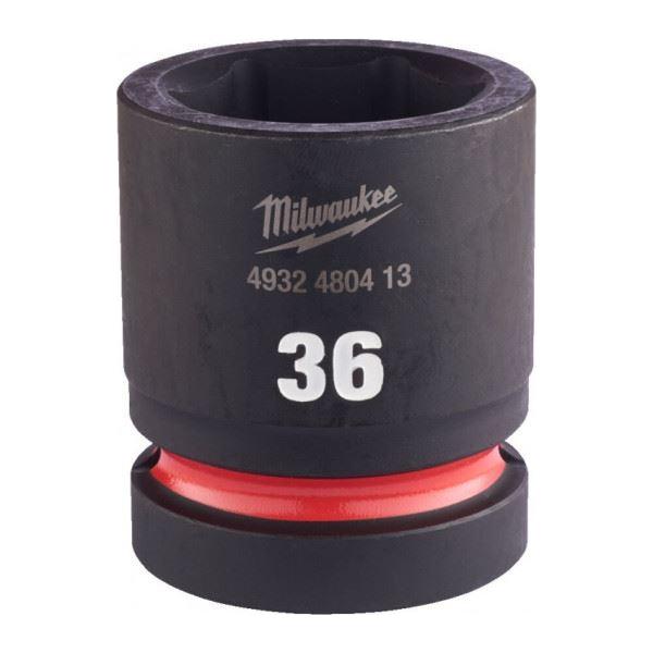 Milwaukee Shockwave Hex Socket 36 mm 1In. Std - 1Pc Milwaukee - Town Tools 