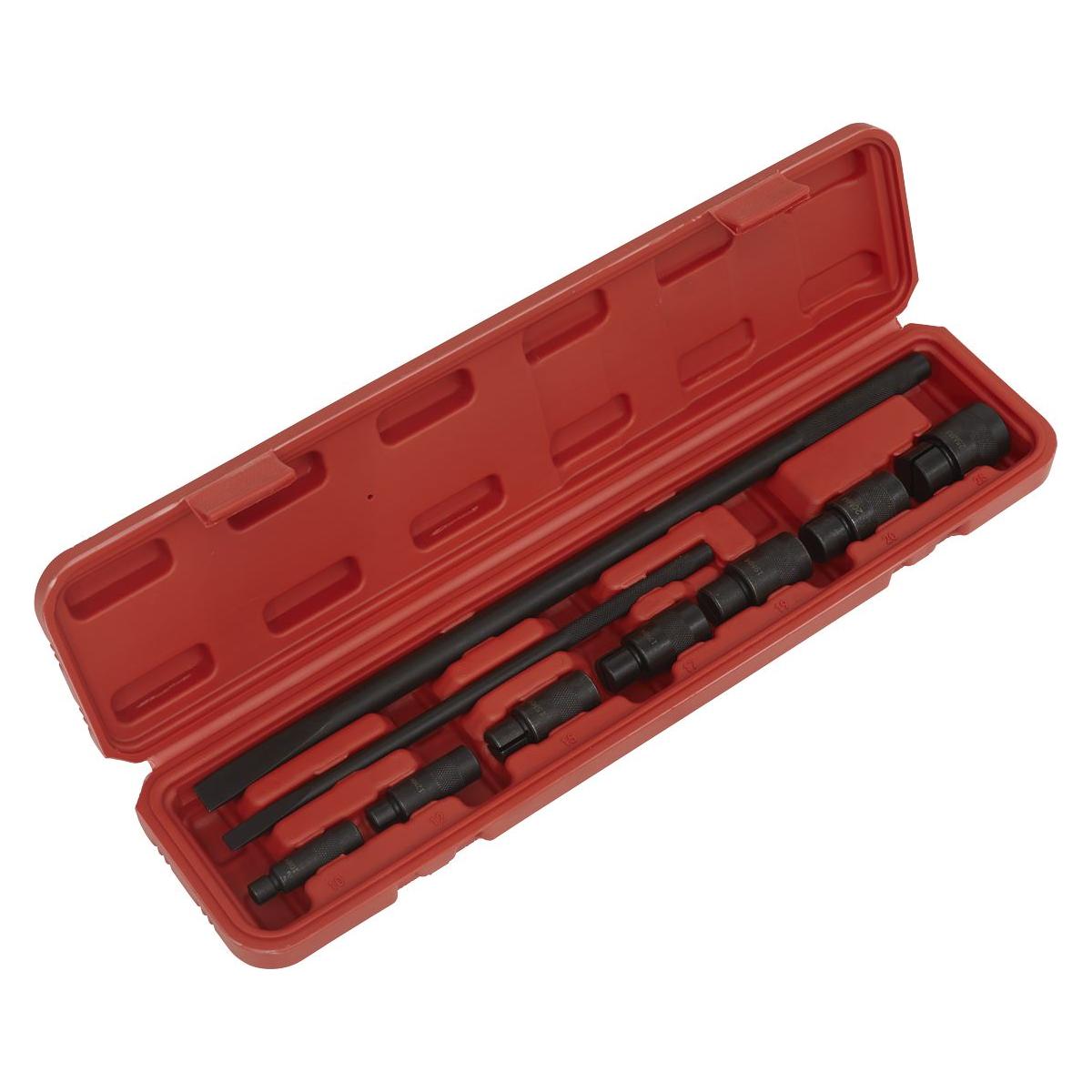 Sealey Motorcycle Wheel Bearing Removal Kit 9pc MS062 Sealey - Town Tools 