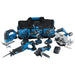 Draper Storm Force 20V 7 Machine Cordless Kit (12 Piece) 07025 Draper - Town Tools 