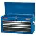 Draper Narrow Tool Chest, 6 Drawer, 24", Blue 51690 Draper - Town Tools 