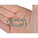 Faithfull Fire Brigade Snap Hook 4mm Zinc Plated (Pack 4) Faithfull - Town Tools