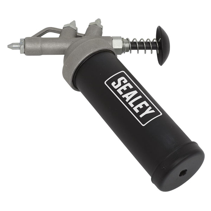Sealey Mini Grease Gun Push Type AK55 Sealey - Town Tools 