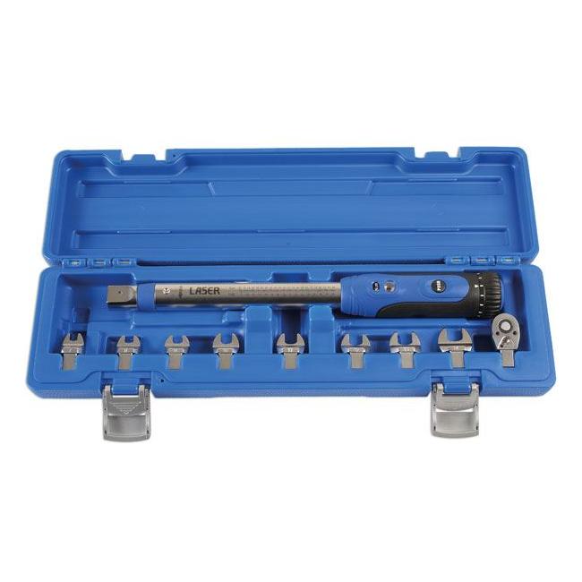 Laser Torque Wrench 1/4"D - 9 Heads 6167 Laser - Town Tools 