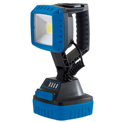 Draper COB LED Rechargeable Worklight, 10W, 1,000 Lumens, Blue, 4 x 2.2Ah Batter Draper - Town Tools 