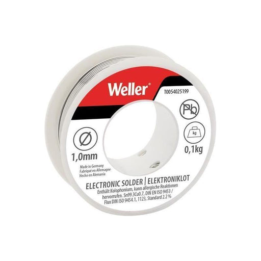 Weller EL99/1-100 Lead-Free Solder 1.0mm 100g Weller - Town Tools