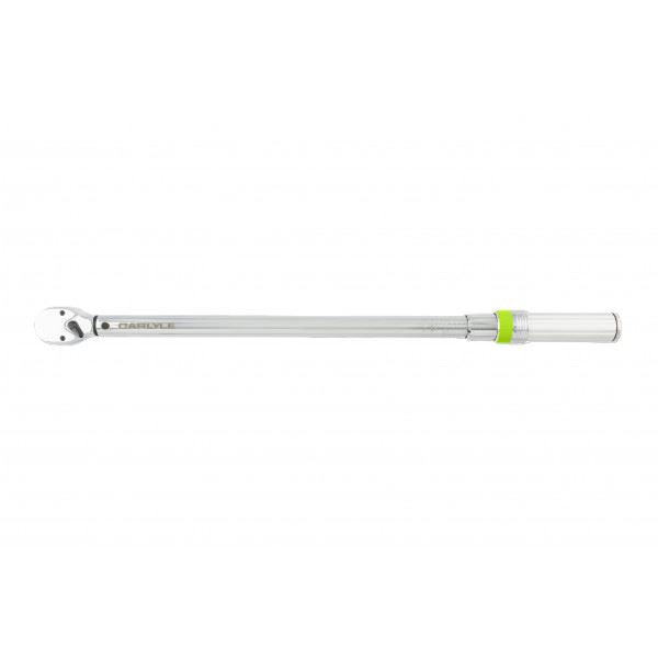Carlyle Tools 1/2In Drive Torque Wrench Fixed Head Click  67 To 338Nm