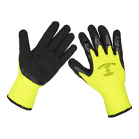 Sealey Thermal Super Grip Gloves (Large) Pack of 6 Pairs TSP126/6