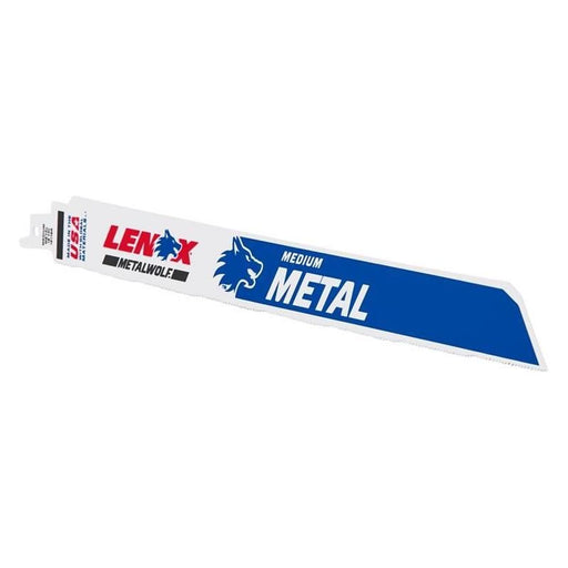 Lenox MetalWolf Wave Edge Reciprocating Saw Blade 305 x 25 x 1.07mm 18 TPI (Pack 5) LENOX - Town Tools
