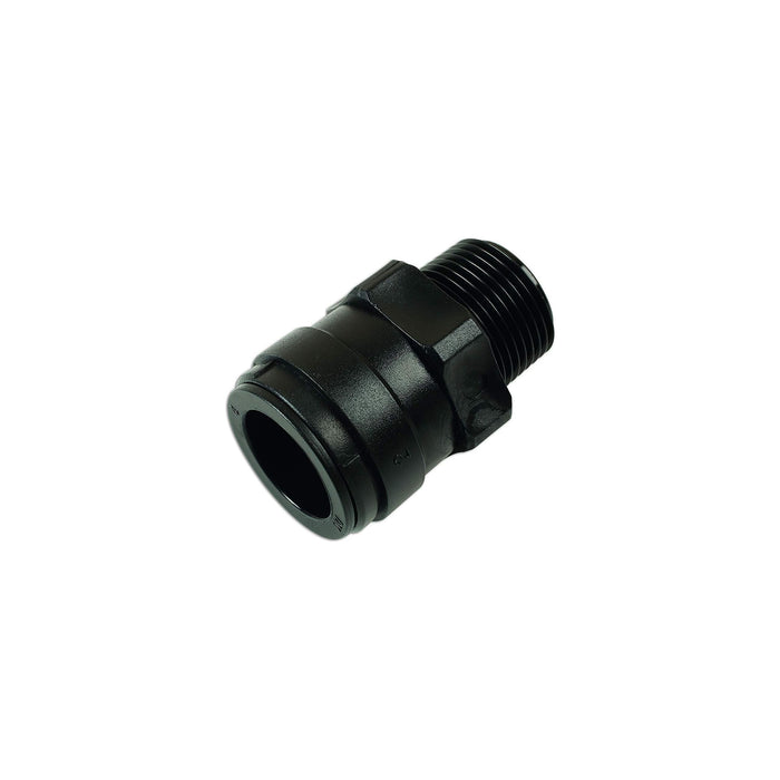 Connect Push-Fit Male Connector 22mm Tube OD to 3/4" BSPT 5pc 31006 Tool Connection - Town Tools 